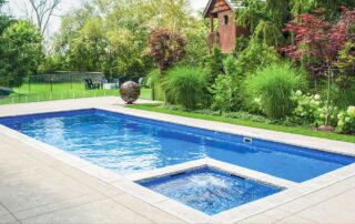 The Icon Fiberglass Pool - Sapphire Blue