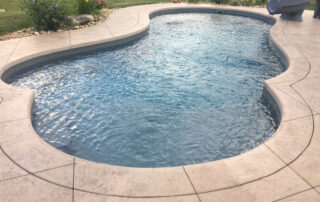 The Eclipse Fiberglass Pool - Graphite Grey